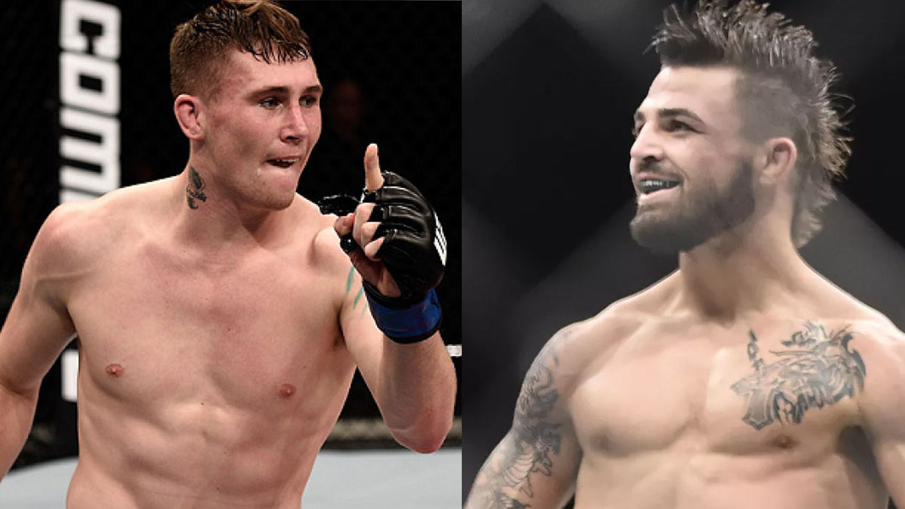 Darren Till is ready to buy an offer in the corner of Mike Perry
