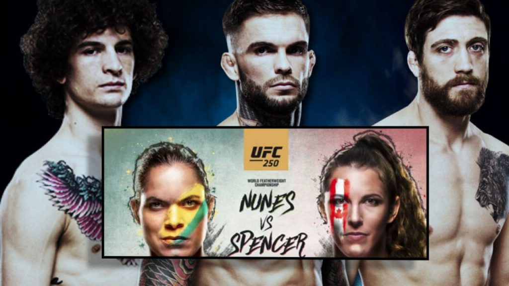 UFC 250 Нунис vs. Спенсер видео боев